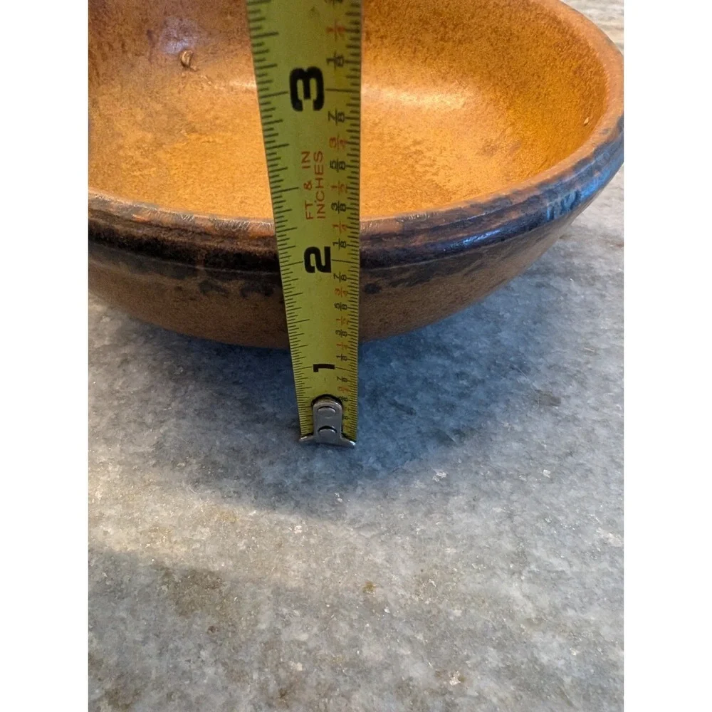 Vintage McCoy Pottery Canyon 1413 USA Mesa Bowl